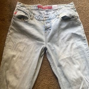 Vintage Light Wash Flare Jeans